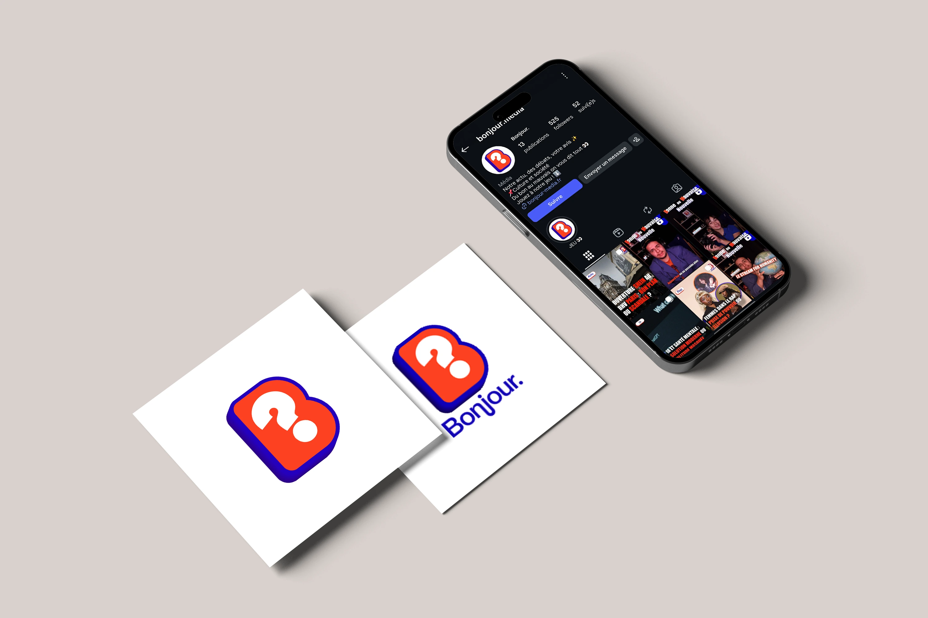 Projet Bonjour Media par Zaccaria Loulid